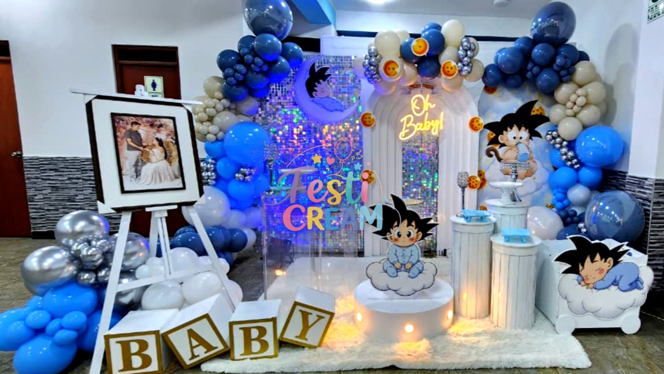 Sueño Saiyajin: Celebración Celestial para Bebé