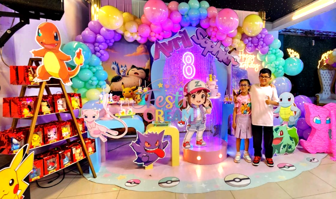 Aventura Pokémon: Celebración Vibrante de Avril Sophia
